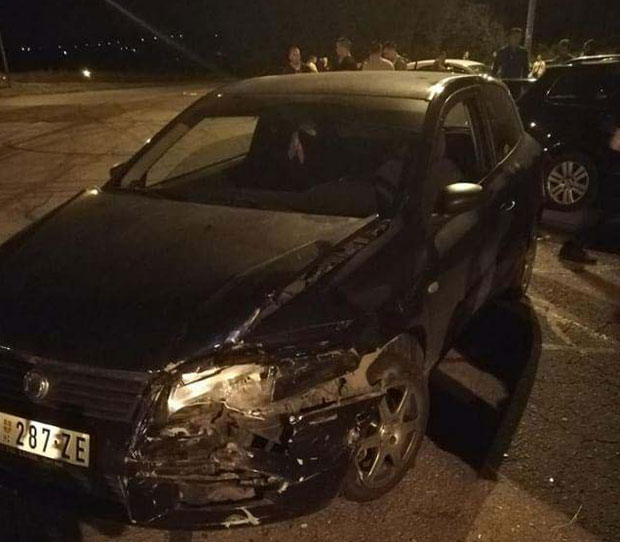 Нови Сад: Пијани возач улетео међу људе (ВИДЕО)